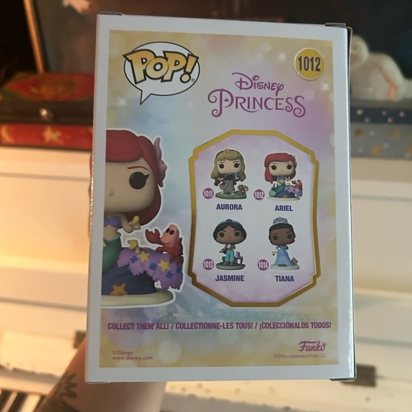 Funko Pop! Disney Princess Ariel Figure - Red, Purple, Green 1012 - Picture 6 of 12